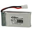 Obraz 4/7 - Modelársky nástroj VHWB, RC batéria - 800 mAh 3,7 V Li-polymér, XH 2,54 2P