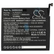 Kép 1/7 - VHBW táblagép csere akkumulátor Alcatel TLP053C1-hez - 5000 mAh 3,8 V Li-polimer