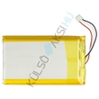 Kép 6/7 - VHBW babaőrző elem csere csecsemő optikához SP554478 - 2400 mAh 3,7 V Li-polimer