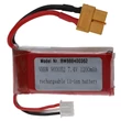 Obraz 4/4 - Modelársky nástroj VHWB, RC batéria - 1200 mAh 7,4 V Li-polymér, XT60