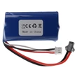 Kép 3/4 - VHWB Modellkészítő eszköz, RC akkumulátora UDI U12A / GT QS8019 modellhez – 1500 mAh 7,4 V Li-Ion, SM-2P