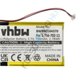 Kép 3/7 - VHBW MP3-lejátszó csere akkumulátor Sony 1-756-702-11, 1-756-702-12, 8315A32402 - 750 mAh 3,7 V Li-Ion