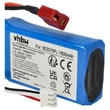 Kép 2/7 - VHWB Modellkészítő eszköz, RC akkumulátor - 1800 mAh 7,4 V Li-polimer, T-dugó AWG16