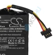 Kép 2/7 - VHBW GPS csere akkumulátor a TomTom VF3S, AHA11108003 készülékhez – 700 mAh, 3,7 V