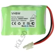 Kép 5/7 - VHBW fűnyíró csere akkumulátor MRK5006A - 2000 mAh 12 V NiMH