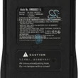 Kép 3/7 - VHBW rádió csere akkumulátor Hytera 1993, 02, BP20, BL2002 készülékhez - 2000 mAh 7,4 V Li-Ion