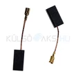 Kép 1/2 - VHBW Szénkefe (2 db) 15,5 x 8 x 5mm Bosch GWS 6-100
