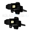 Kép 4/4 - VHBW Szénkefe (2db) 40 x 5 x 13,5mm Samsung WF-R1065S mit Sockel