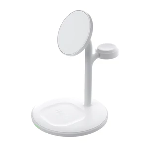Greencell MagScape induktív töltőállvány 3 az 1-ben MagSafe iPhone, Apple Watch, AirPods és egyéb vezeték nélküli fejhallgatókhoz