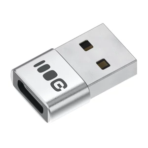 Greencell Plug&Play adaptér 2.4A USB-A na USB-C prenos dát 480 Mbps 12W hliník