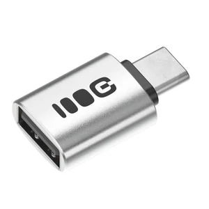 Greencell OTG adaptér 2.4A USB-C na USB-A prenos dát 480 Mbps 12W hliník