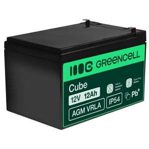 Green Cell AGM Battery 12V 12Ah