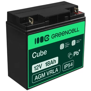 Green Cell AGM Battery 12V 18Ah