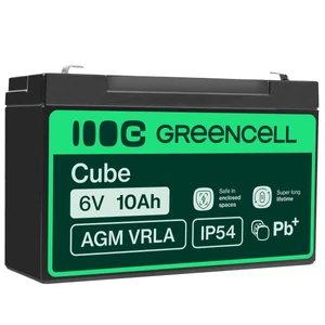 Green Cell AGM batéria VRLA 6V 10 Ah