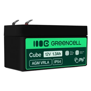 Green Cell AGM batéria 12V 1,3Ah
