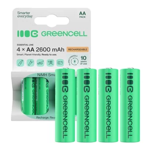 Green Cell 4x AA HR6 Batteries 2600mAh