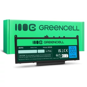 Laptop Battery Green Cell J60J5 for Dell Latitude E7270 E7470 5800mAh
