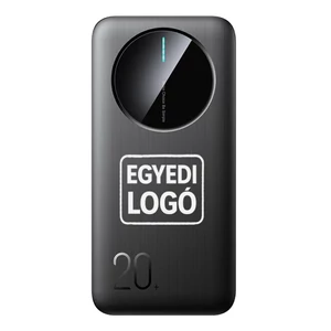 S JEDINEČNÝM LOGOM Joyroom Powerbank JR-PBF14 20000mAh 2.4A 2x USB-A 1x USB-C - čierna