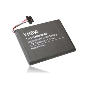 VHBW GPS akkumulátor Navman S20-hoz - 1250 mAh, 3,7 V