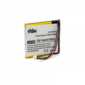 Výmena batérie VHBW GPS pre Garmin 361-00019-16, 361-00019-40 - 1250mAh, 3,7V