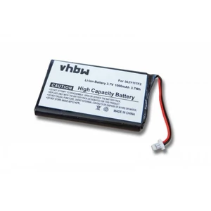 Výmena batérie VHBW GPS pre IA3Y117F2 - 1000mAh, 3,7V