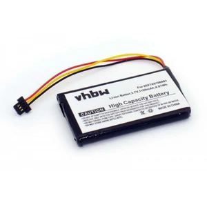 VHBW GPS csere akkumulátor a TomTom 6027A0106801 készülékhez – 1100 mAh, 3,7 V