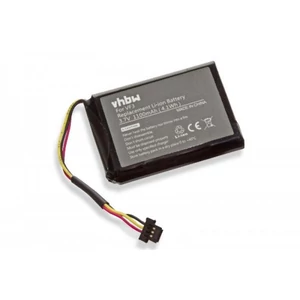 VHBW GPS csere akkumulátor a TomTom FMB0829021142, R2 készülékhez - 1100 mAh, 3,7 V