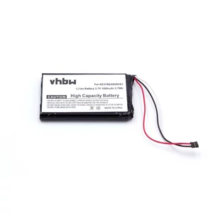 Výmena batérie VHBW GPS pre Garmin 361-00035-03 - 1000mAh, 3,7V