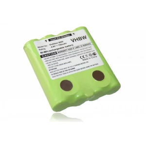 VHBW Radio Battery Replacement for MT700D03XXC - 700 mAh 4.8 V NiMH