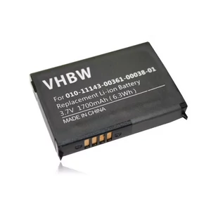 Výmena batérie VHBW GPS pre Garmin 361-00038-01, 010-11143-00 - 1700mAh, 3,7V