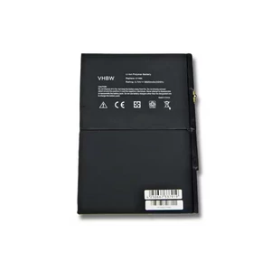 VHBW Tablet Battery Replacement for Apple 6712-6700, A1484 - 8820 mAh 3.73 V Li-polymer