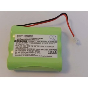 Náhradná batéria VHBW MP3 prehrávača Robert Sports 210HCB3BMX - 2200 mAh 3,6 V NiMH