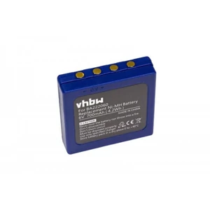 VHBW Radio Battery Replacement for HBC BA222060, BA203060, FBFUB03, AF-FUB03M, KH68302500 - 700 mAh 6 V NiMH