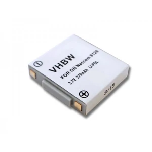 VHBW Wireless Headset Battery Replacement for GN Netcom 2901-249, 14151-02, 14151-01 - 270 mAh 3.7 V Li-polymer