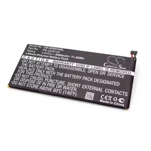 Înlocuire baterie tabletă VHBW pentru 795065-001, PR-3258128 - 3000 mAh 3,8 V Li-polimer