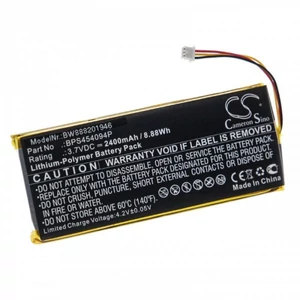 VHBW DAB Radio Battery Replacement for Geneva BPS454094P - 2400 mAh 3.7 V Li-polymer