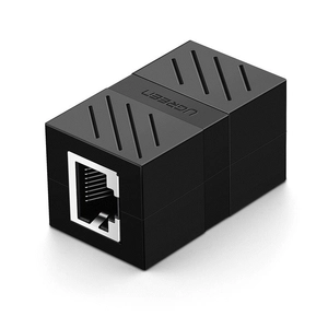UGREEN NW114 Ethernet RJ45 csatlakozó, hosszabbító kábel, 8P/8C, Cat.7, UTP (fekete)
