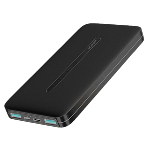 Joyroom power bank 10000mAh, 2.1A, 2x USB, black (JR-T012-black)