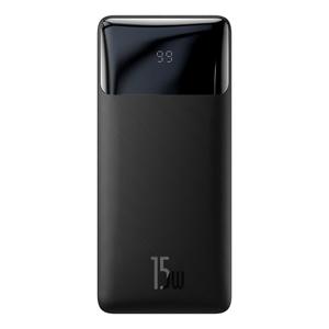 Powerbank Baseus Bipow 10000mAh, 2xUSB, USB-C, 15W (fekete)