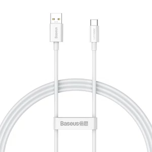 Baseus Superior sorozat USB kábel a USB-C 65 W, PD, 1m (fehér)