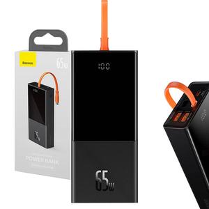 Baseus Powerbank 20000mAh, PD, 2xUSB + USB-C, USB-C kábel, 65W