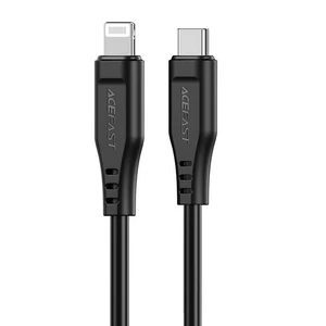 Acefast C3-01 Kábel USB MFI USB-C Lightning, 30W, 1,2m (fekete)