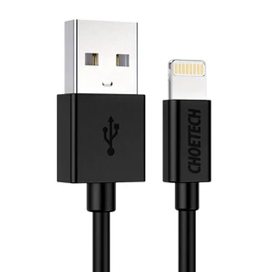 Choetech IP0026 USB Lightning kábel ,1,2 m (čierny)