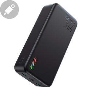 Joyroom powerbank 30000mAh Dazzling Series 22.5W fekete (QP196)
