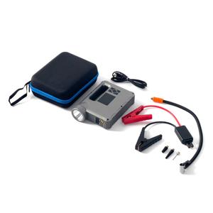 Choetech jump starter kompresszorral, powerbank 8000mAh, LED zseblámpa fekete (TC0017)