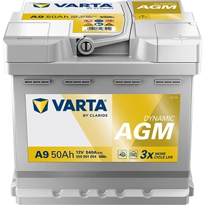VARTA Automotive AGM 12V 50Ah 540A Indító Akkumulátor