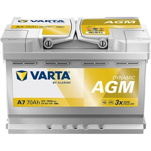 VARTA Automotive AGM 12V 70Ah 760A Indító Akkumulátor