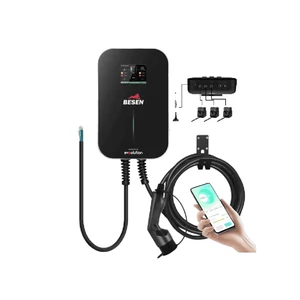 Besen WALLBOX RED Hálózatfigyelős elektromos autó fali töltő | 11 kW – 3x16A | 6m – Type 2 | DLB – SMART