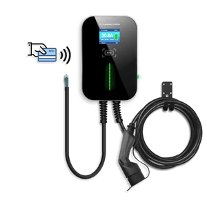 Besen WALLBOX elektromos autó fali töltő | 22 kW – 3x32A | 6m – Type 2 | RFID