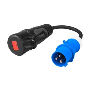 Green Cell hálózati adapter Red CEE 16A 400V 5P - Blue CEE 16A 230V 3P